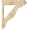 Ekena Millwork Funston Rough Sawn Arts and Crafts Outlooker, Douglas Fir, 8"W x 32"D x 36"H OUT08X32X36FST03RDF - alternate 3